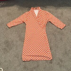 J. McLaughlin orange dress